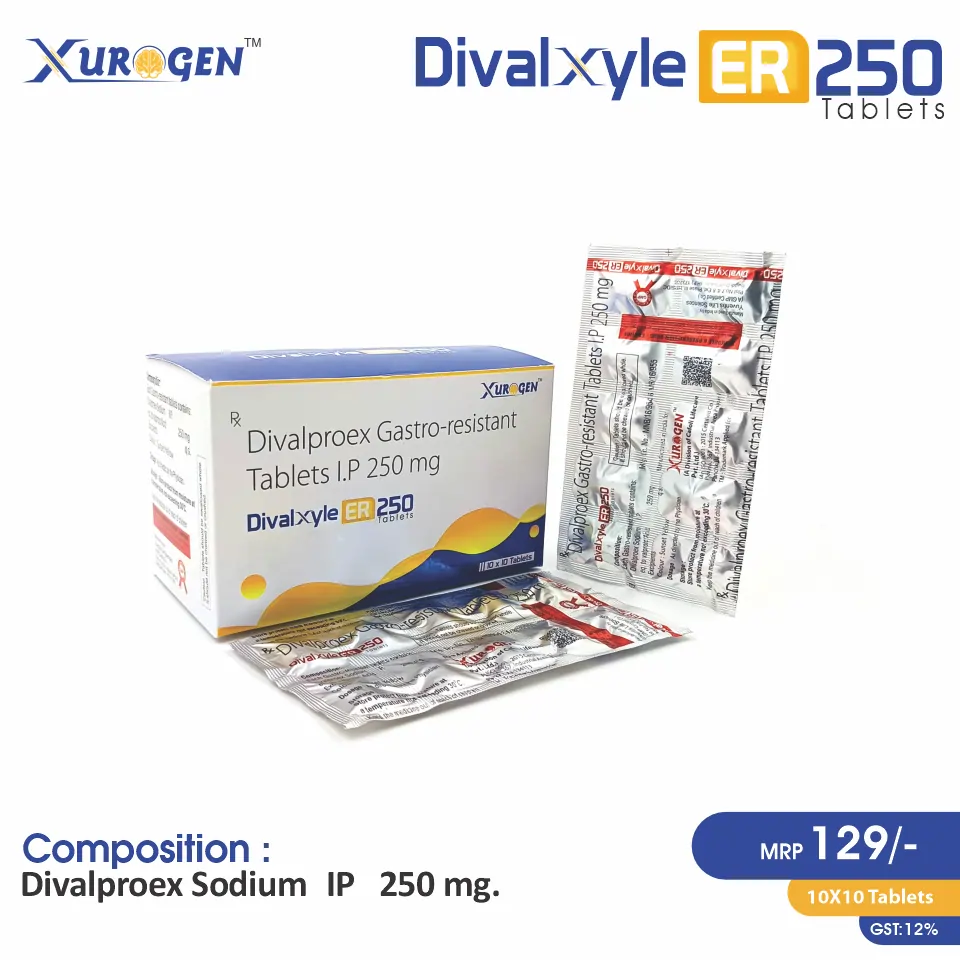 Divalproex 250mg Prolonged Release at Best Price in PCD Medical Pharma for Epilepsy & Seizure Disorders